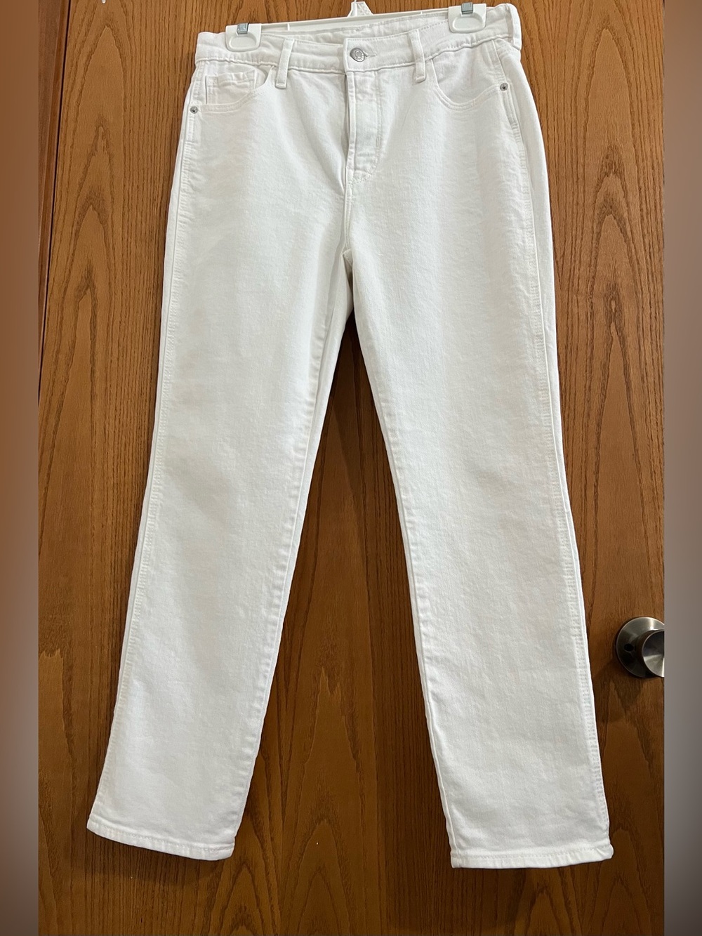 Old Navy High Rise Vintage Slim White Ankle Jeans NWOT